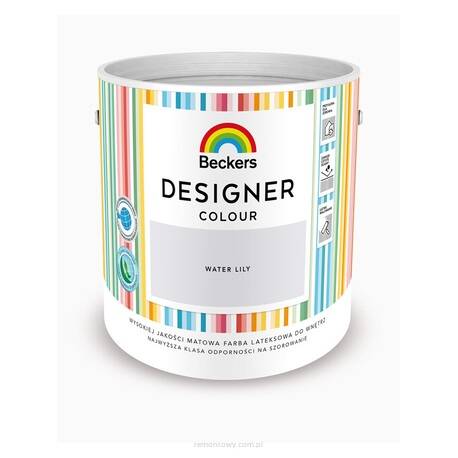 Beckers Designer colour farba lateksowa 2,5 L WATER LILY