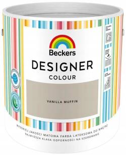 Beckers Designer colour farba lateksowa 2,5 L WANILIA MUFFIN